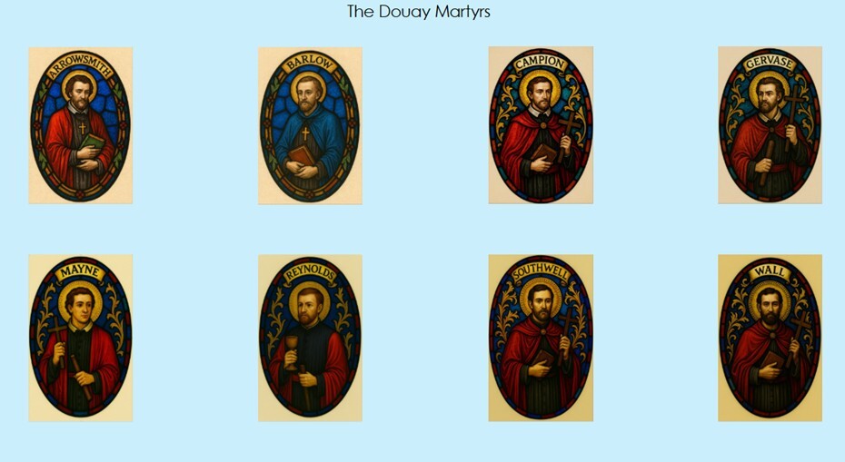 The douay martyrs image