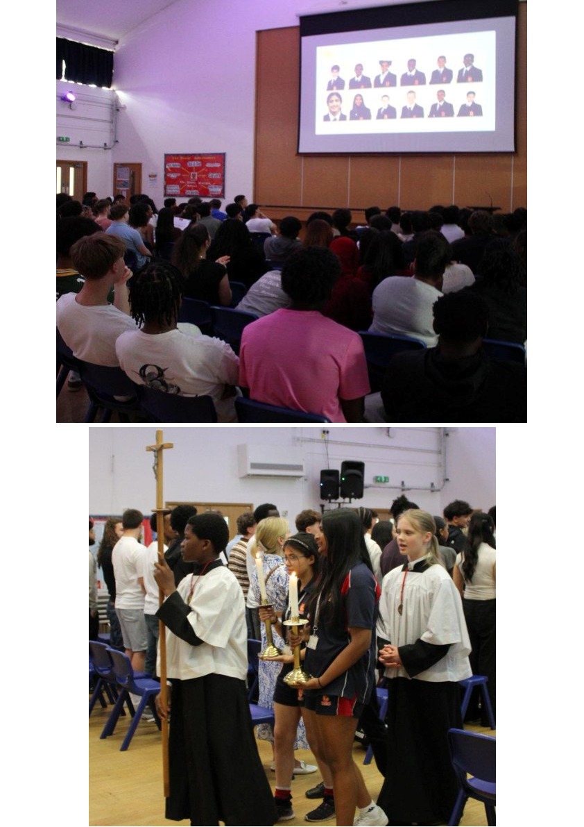 Year 13 leavers mass 2