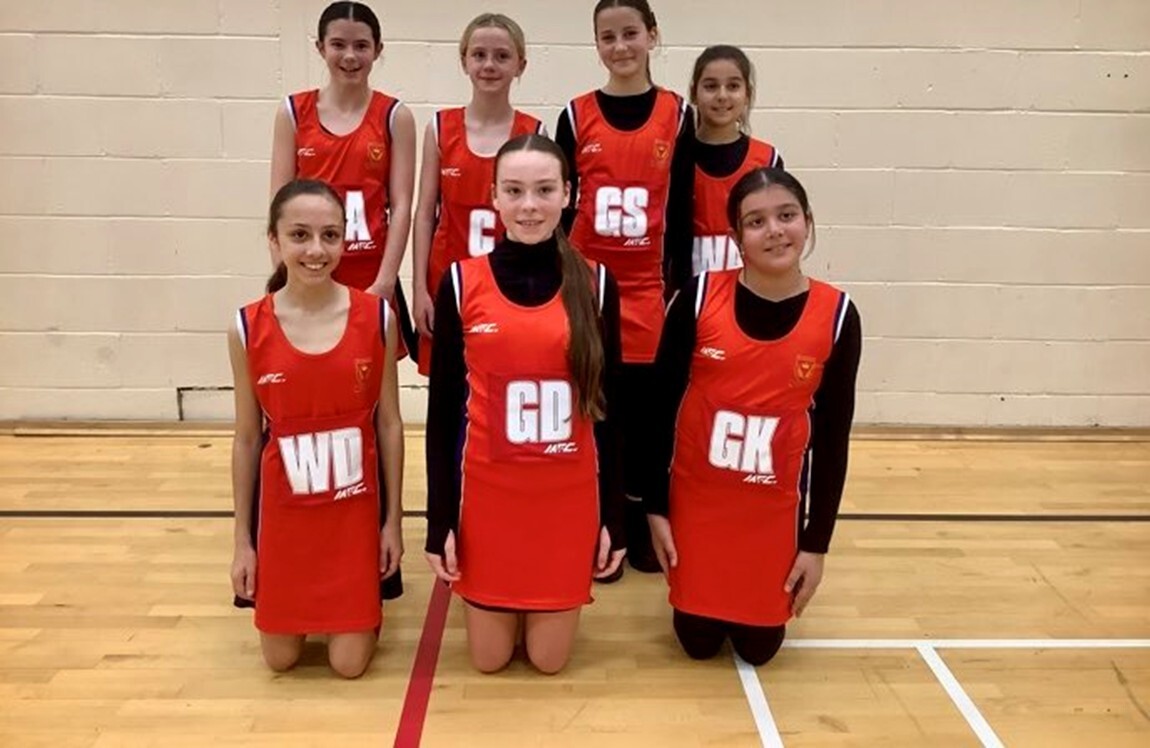 Netball team victory