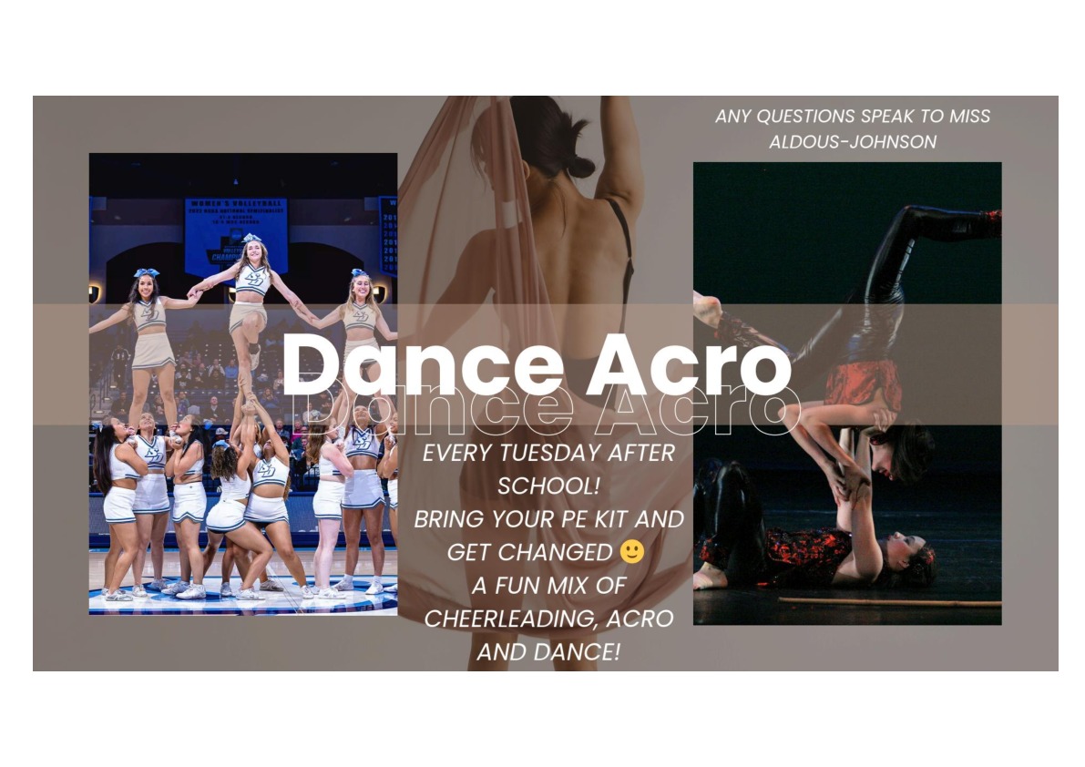 Dance class header