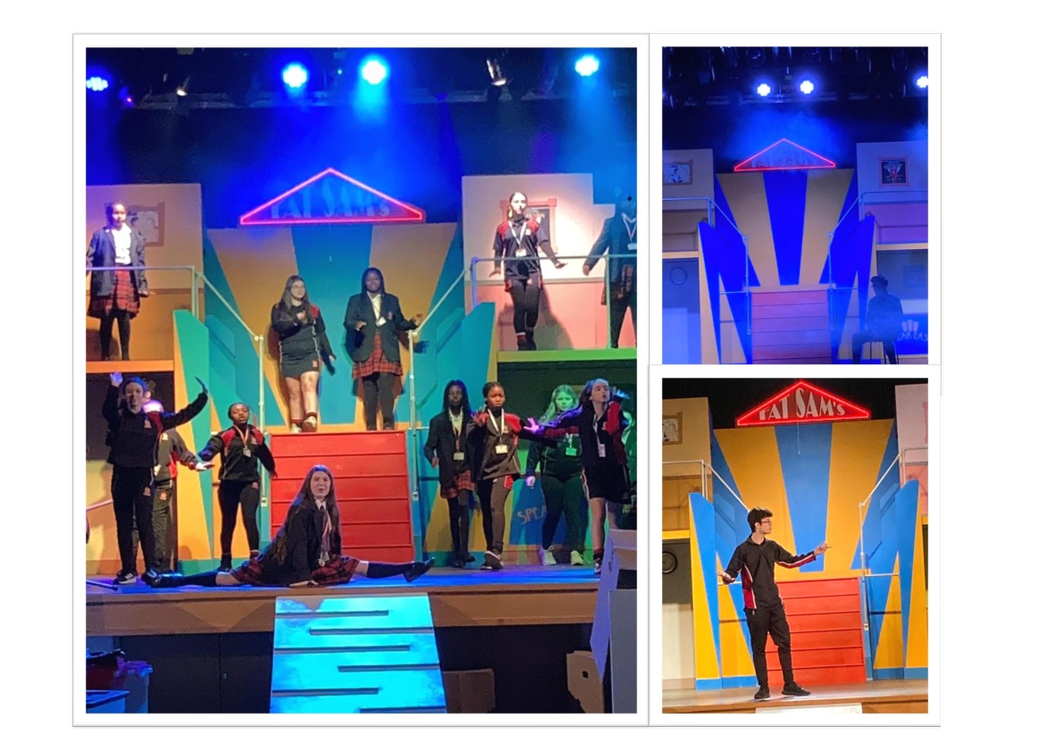 Bugsy malone gallery pre performance